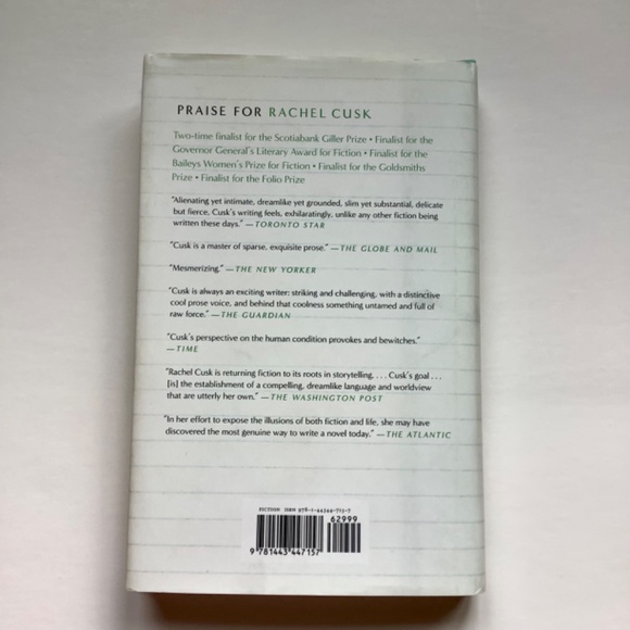 KUDOS by Rachel Cusk - Picture 4 of 4